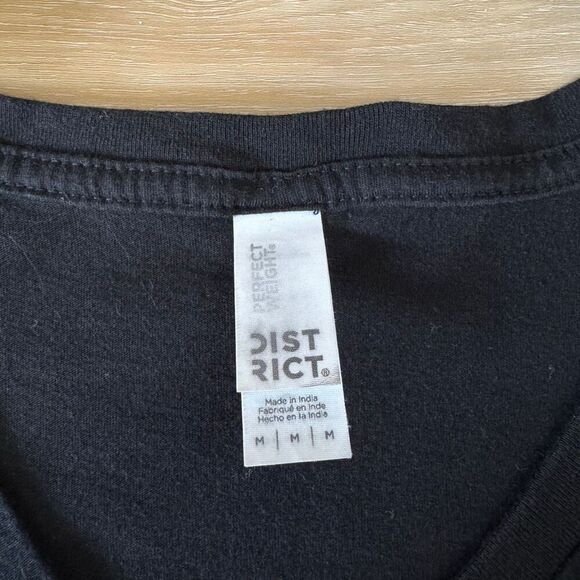 Andrew W K Womens Cut Black Shirt Size Medium Party Music Rock Hardcore Punk - Picture 3 of 3